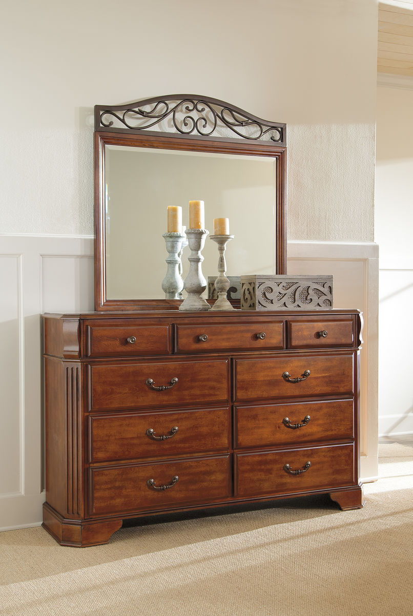 Wyatt Reddish Brown Dresser Ez Furniture Sales And Leasing