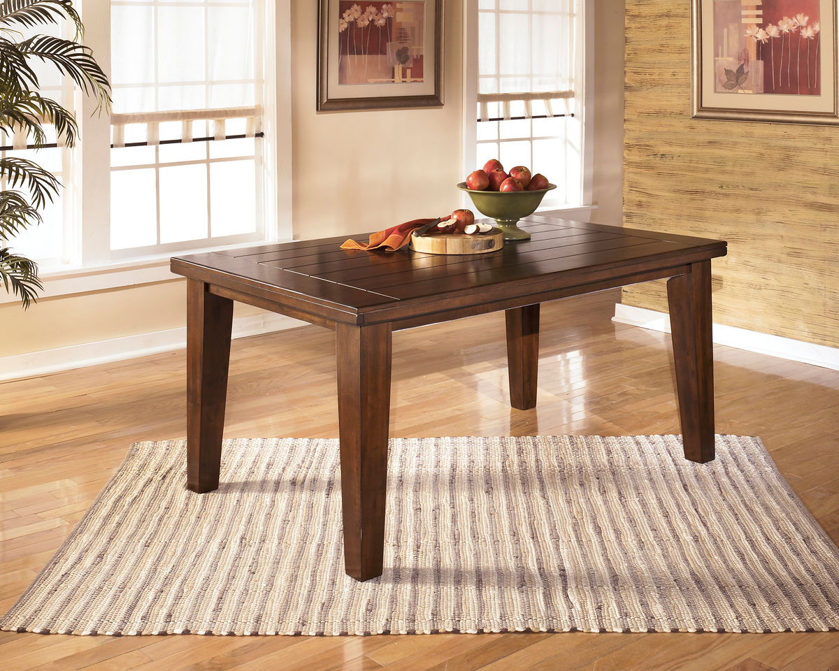 Larchmont Traditional Dark Brown Dining Room Table