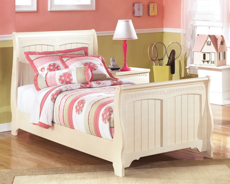 Cottage Retreat - Cream Cottage - Twin Sleigh Bed - EZ Furniture Sales ...