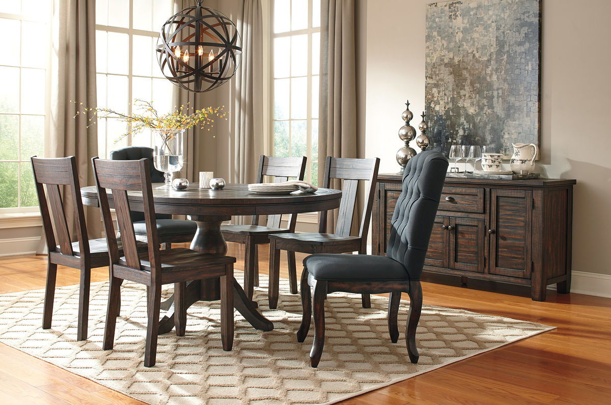 Trudell Dark Brown Dining Room Server