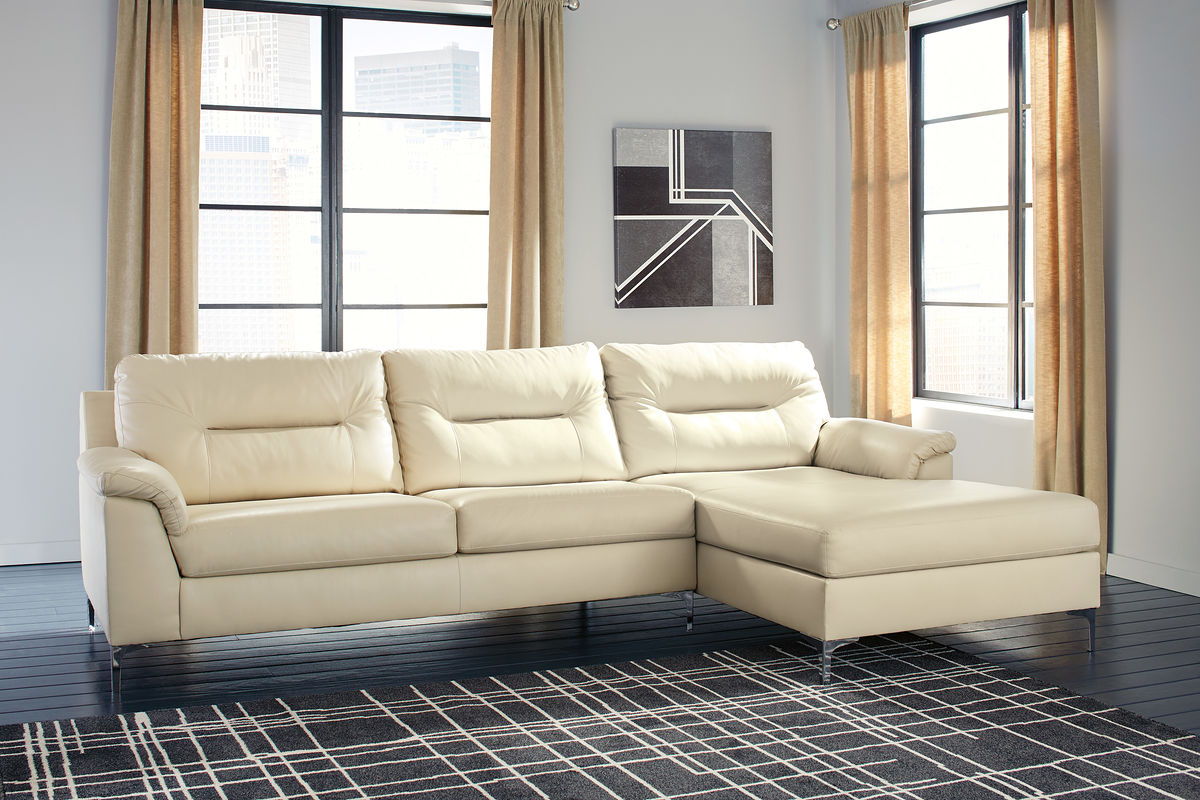 Tensas - Ice - LAF Sofa & RAF Corner Chaise Sectional - EZ Furniture ...