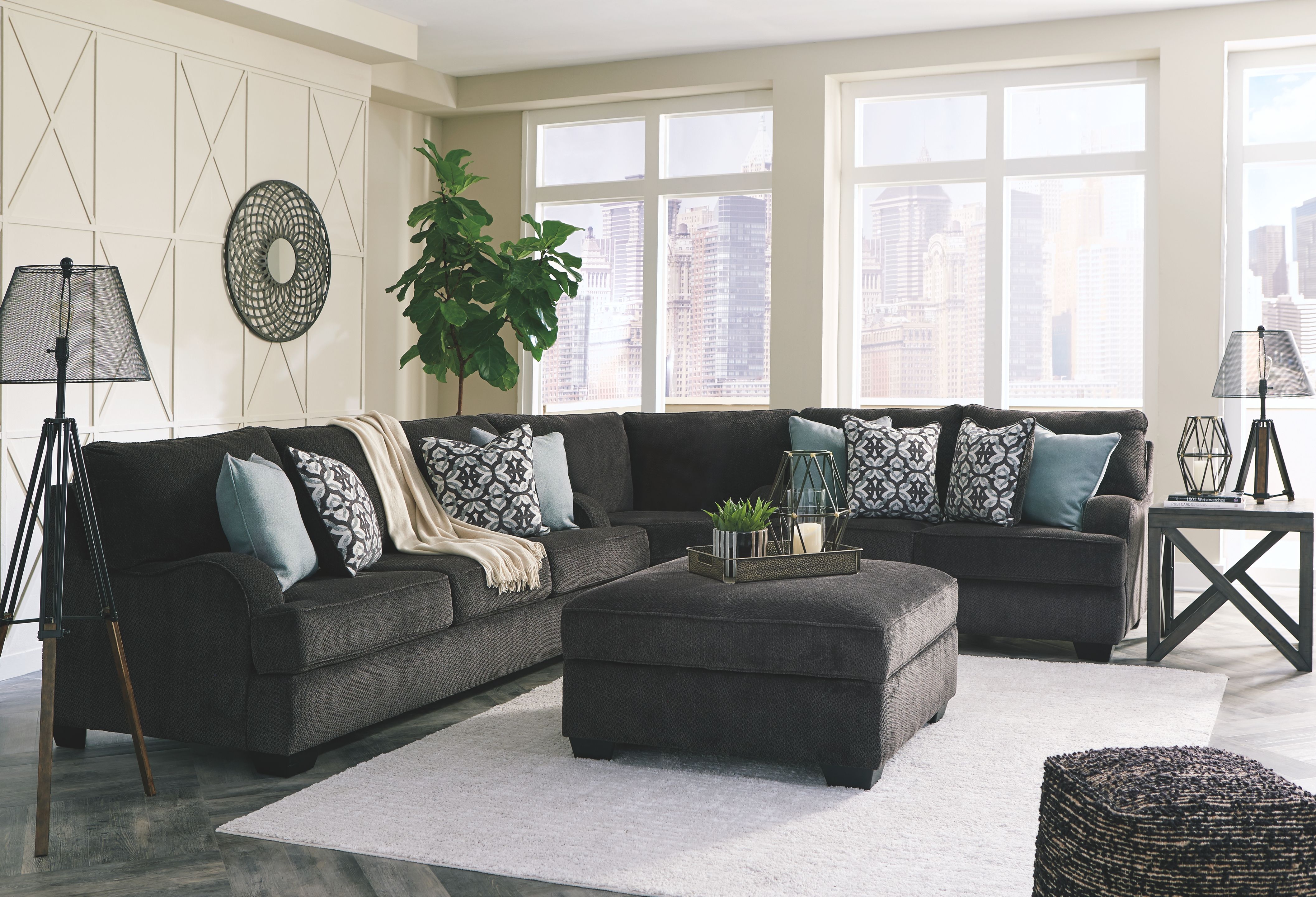 Living Room Armchairs With Charcoal Sofa