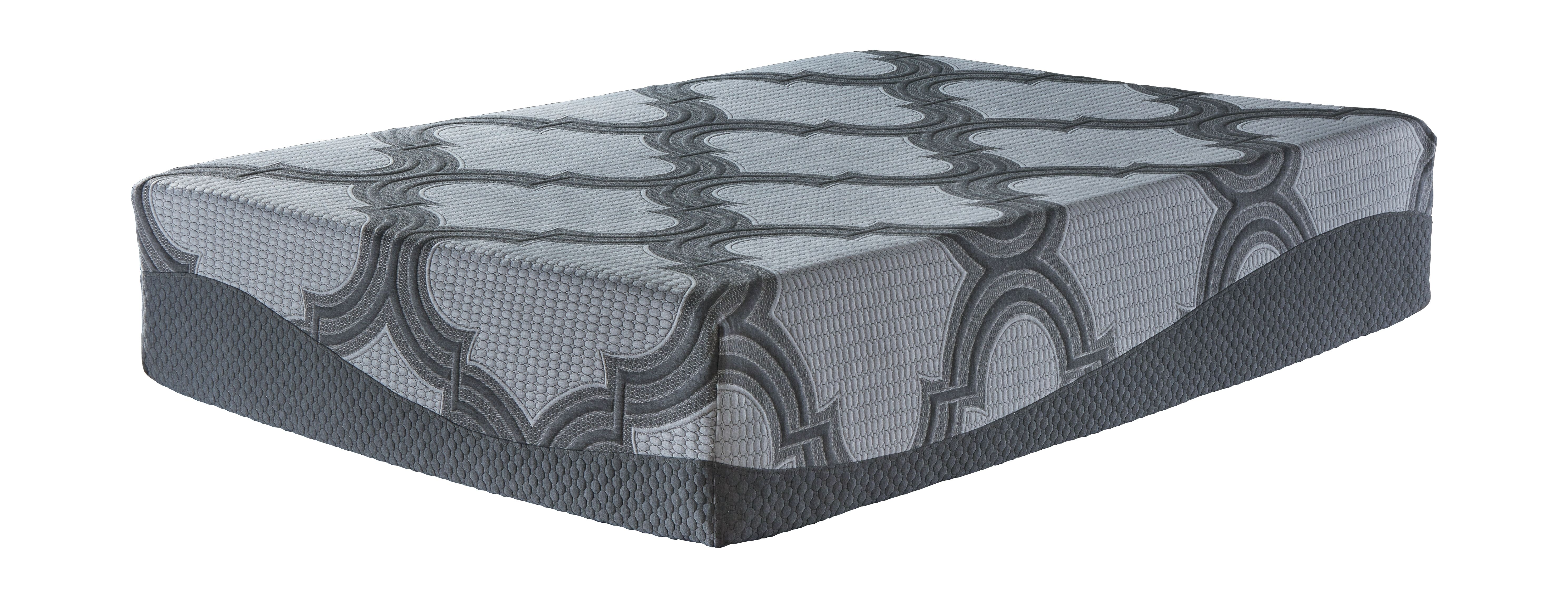 14 inch ashley hybrid gray king mattress