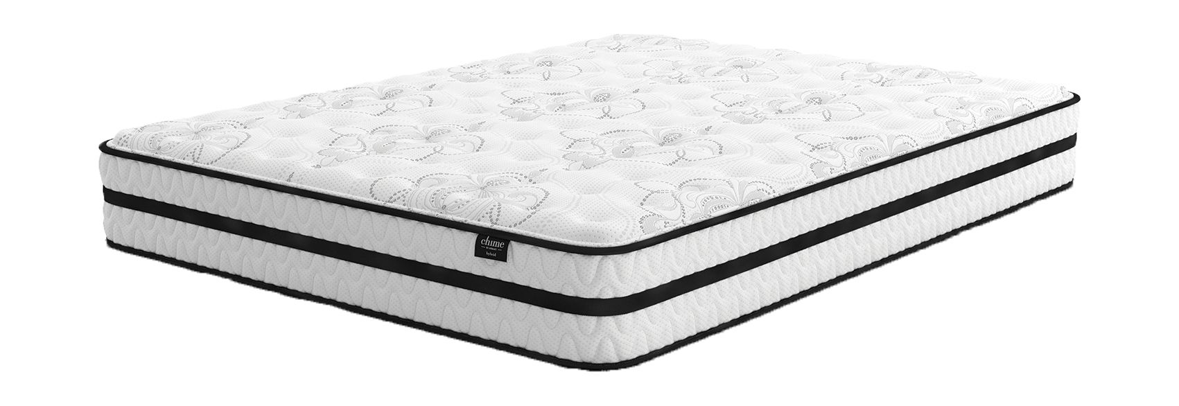 chime 10 in ch hybrid foam mattress