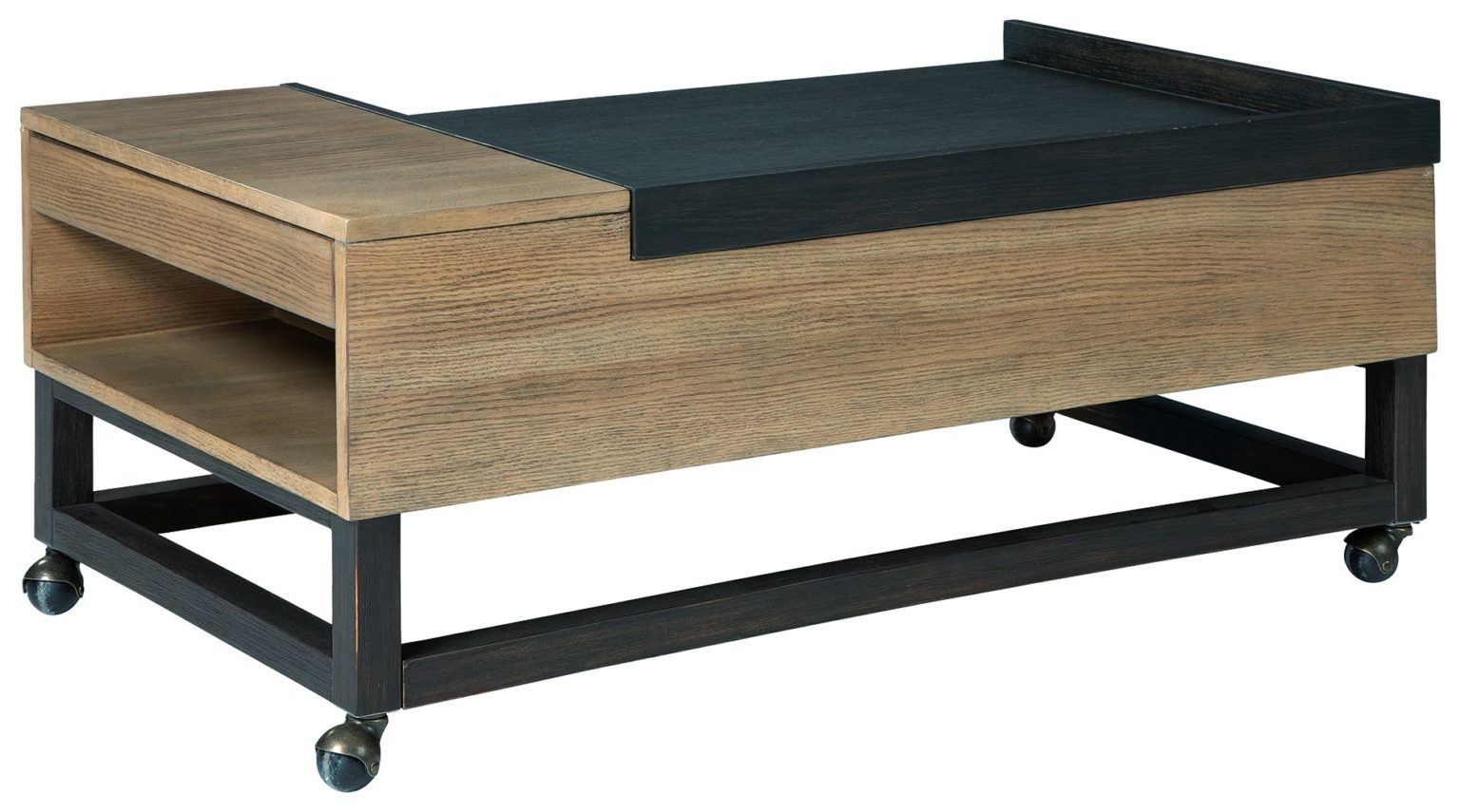 Ashley Furniture - Fridley - Black / Gray - LIFT TOP COCKTAIL TABLE