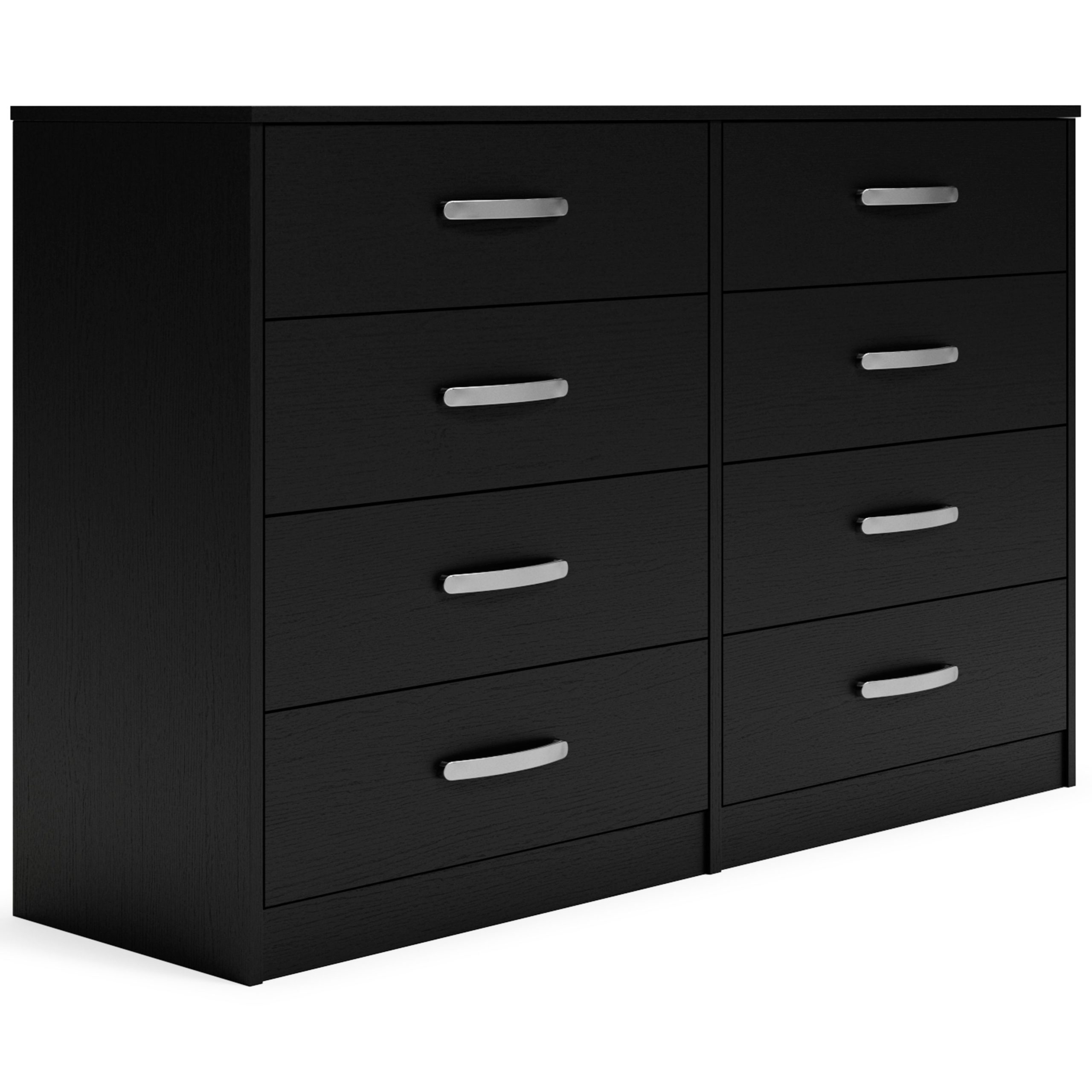 Ashley Furniture Finch Black Eight Drawer Dresser EZ Furniture