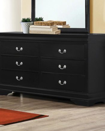 Coaster Fine Furniture - Louis Philippe - Dresser - Dark Red - EZ Furniture  Sales & Leasing