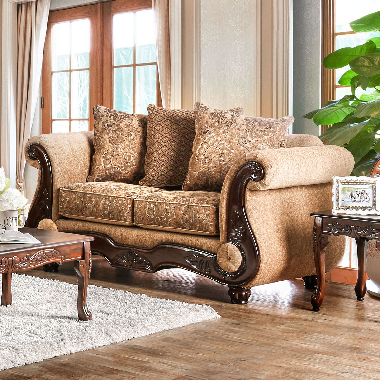 Brynlee Loveseat by Furniture of America