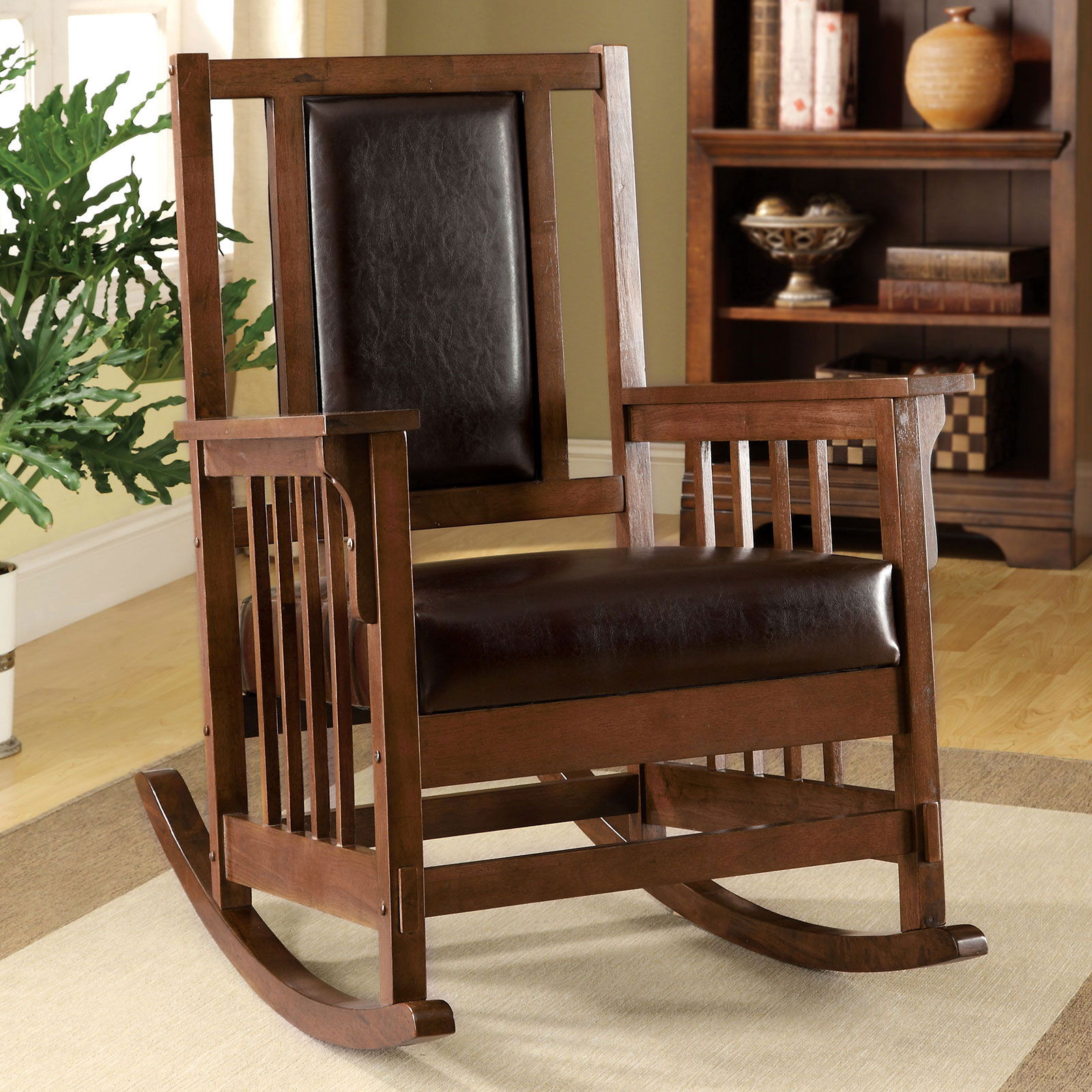 Furniture of America Apple Valley Rocking Chair Espresso