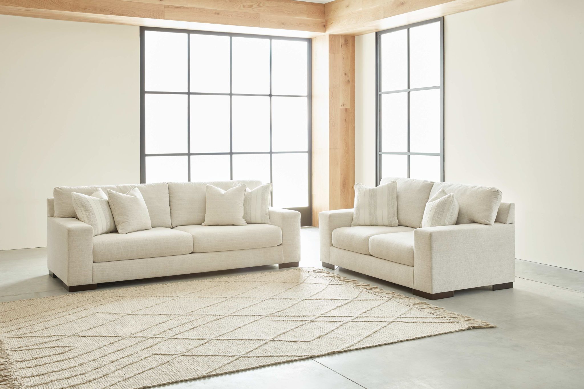 Ashley Maggie Birch Sofa: Classic Elegance For Modern Living