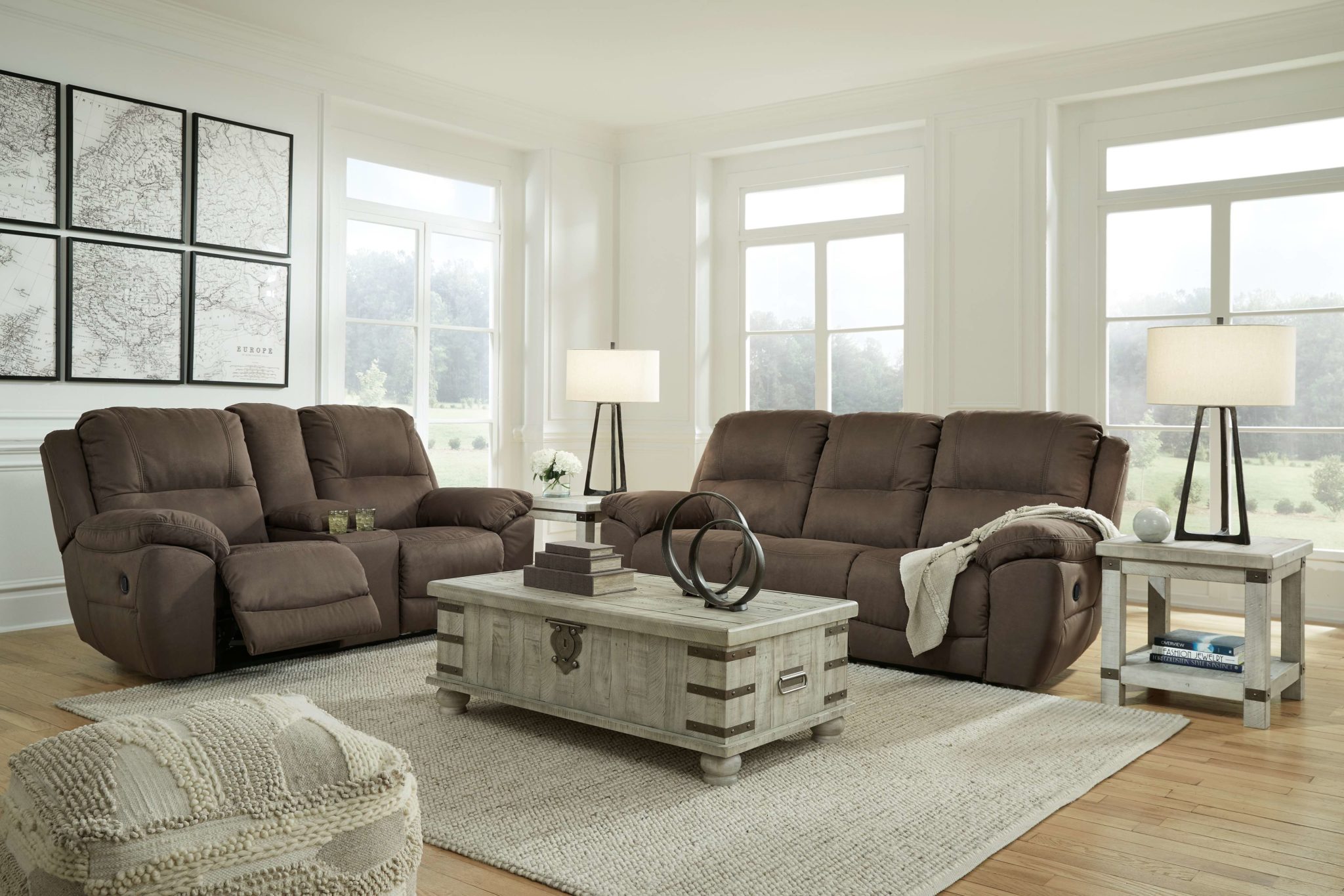 Ashley Furniture - Next-gen Gaucho - Espresso - 2 Pc. - Reclining Sofa ...