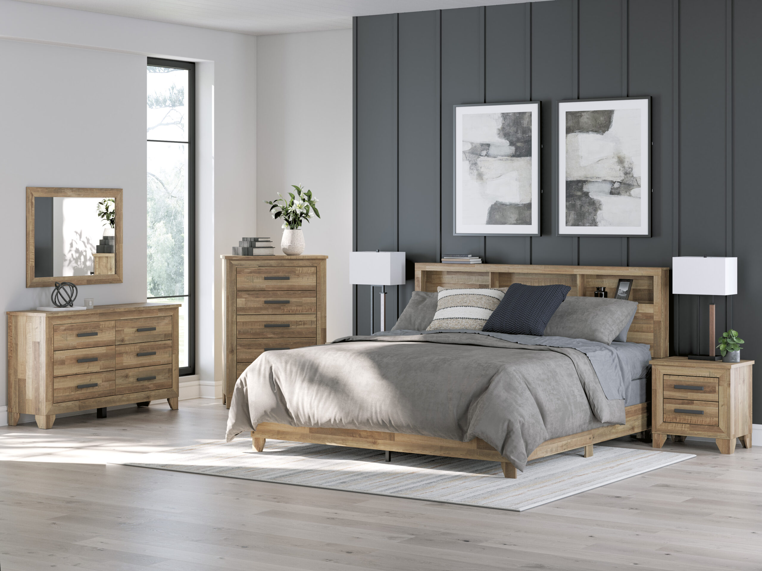 Ashley B4802 Bedroom Set Full Size – EZ Furniture