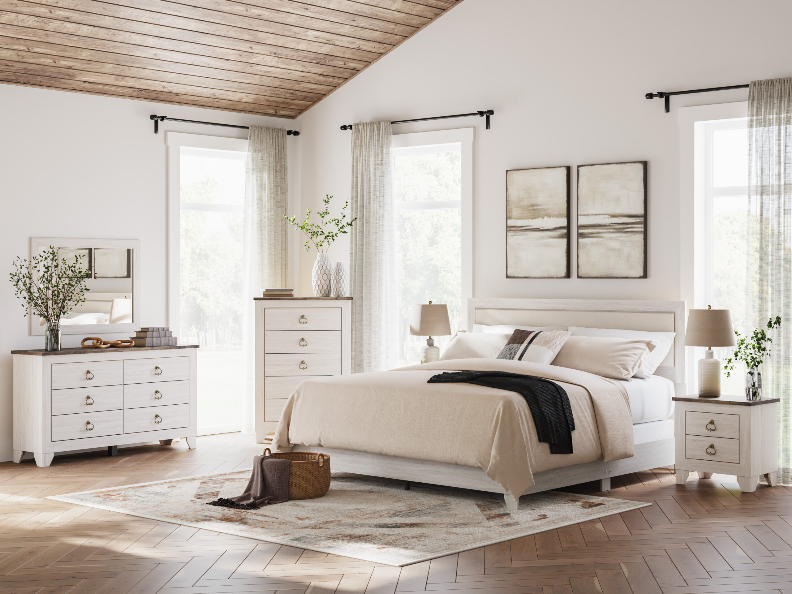 Ashley B4804 Bedroom Set Full Size – EZ Furniture