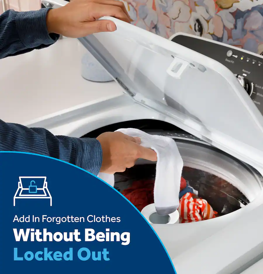 GE 4.3 Cu. Ft. Cold Plus Washer + 7.2 Cu. Ft. Dryer - Image 11