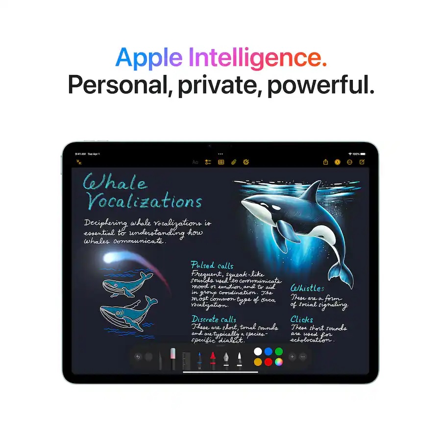 Apple - 11-inch iPad Air M4 chip Wi-Fi 128GB - Space Gray - Image 2