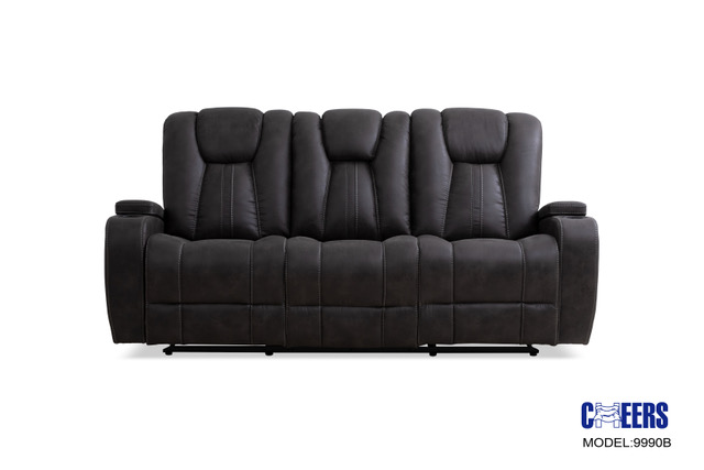 Cheers X Sofa + Loveseat - Charcoal Gray - Image 2