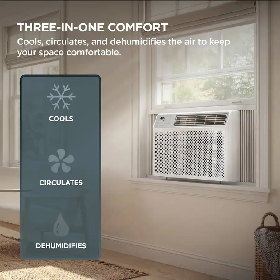 TCL 350 Sq. Ft. 8,000 BTU Smart Window Air Conditioner - Image 3