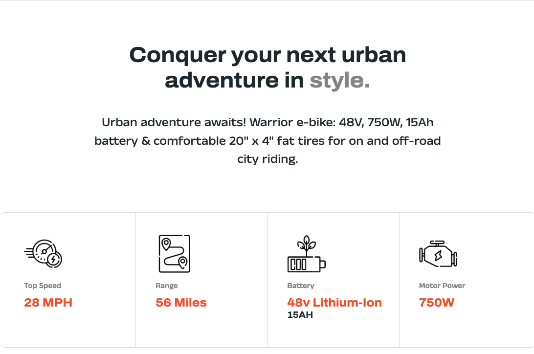 E-BIKE USA Warrior - Image 2